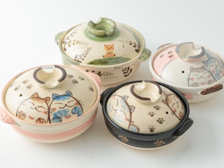 企画実績(一例)井元産業オリジナル柄の土鍋